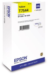 Картридж Epson T7544 (C13T754440), желтый экстра увеличенной емкости