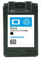 Картридж HP 650 (CZ101AE), черный (совместимый)