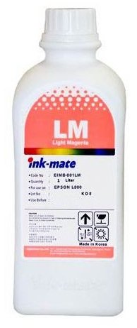 Светло-пурпурные чернила Ink-Mate EIM-801LM (Dye Light Magenta) 1000 ml для Epson (EIM801LMW1000)