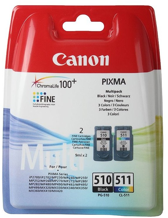 Набор картриджей Canon PG-510/CL-511 (2970B010)