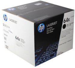 Набор черных картриджей (увеличенной емкости) HP 64X (CC364XD)