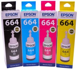 Набор чернил Epson 664 (C13T644NB4)