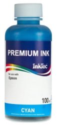 Голубые чернила InkTec E0013C 100мл для Epson
