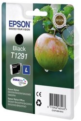 Картридж Epson T1291 (C13T12914011), черный увеличенной емкости