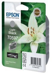 Картридж Epson T0597 (C13T05974010), серый