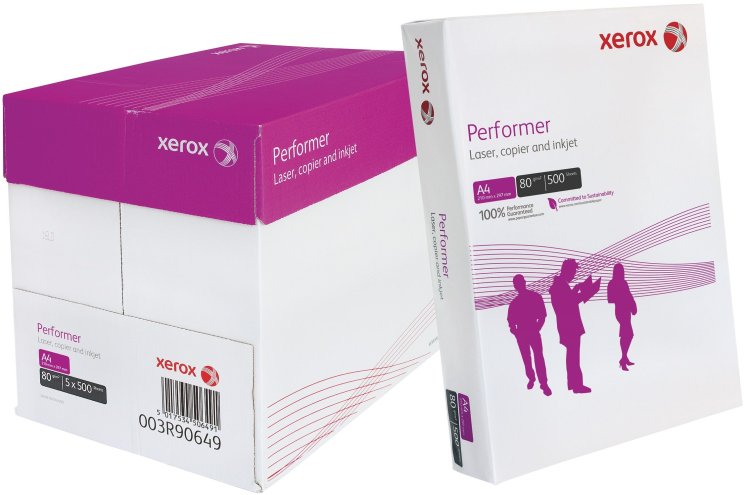Бумага офисная Xerox Performer A4, 80 гр/м2, 500 листов (003R90649)