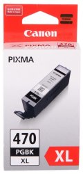 Картридж Canon PGI-470 PGBK Xl (0321C001), пигментный черный увеличенной емкости