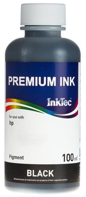 Черные чернила InkTec H5088BK 100мл для HP