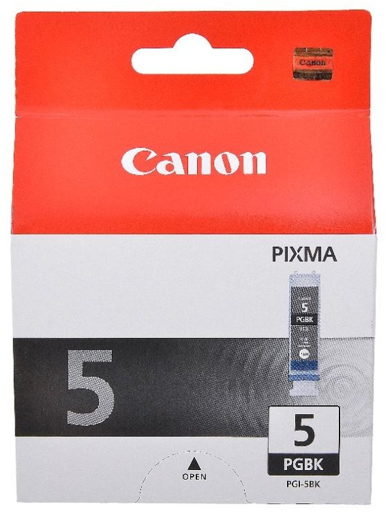 Картридж Canon PGI-5 BK (0628B024), пигментный черный
