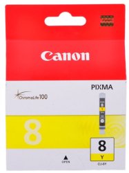 Картридж Canon CLI-8 Y (0623B024), желтый
