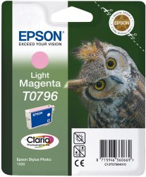 Картридж Epson T0796 (C13T07964010), светло-пурпурный увеличенной емкости