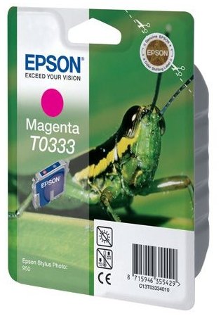 Картридж Epson T0333 (C13T03334010), пурпурный