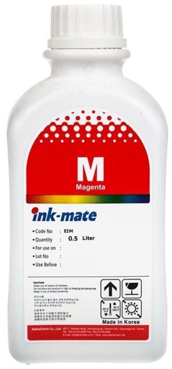Пурпурные чернила Ink-Mate EIM-100M (Pigment Magenta) 500 ml для Epson (EIM100MW500)