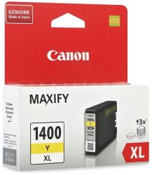 Картридж Canon PGI-1400 Y Xl (9204B001), желтый