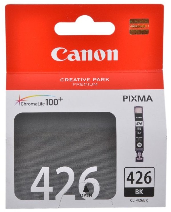 Картридж Canon CLI-426 BK (4556B001), черный