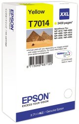 Картридж Epson T7014 (C13T70144010), желтый экстра увеличенной емкости