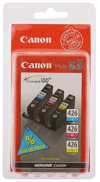 Набор цветных картриджей Canon CLI-426 CMY (4557B005)