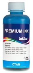 Голубые чернила InkTec E0010C 100мл для Epson