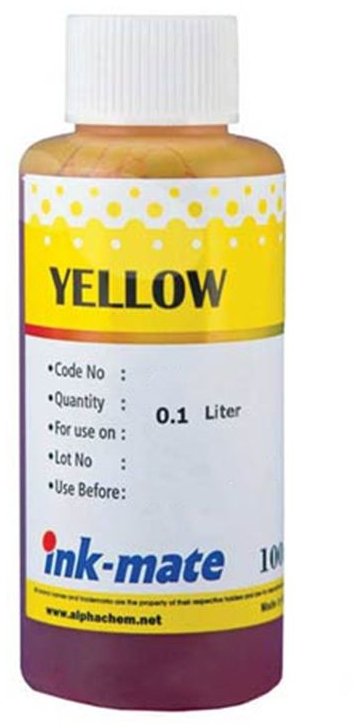 Желтые чернила Ink-Mate HIM-900Y (Dye Yellow) 100ml для HP (HIM900YW100)