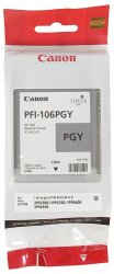 Картридж Canon PFI-106 PGR (6631B001), фото-серый