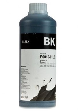 Черные чернила InkTec E0010BK 1000мл для Epson