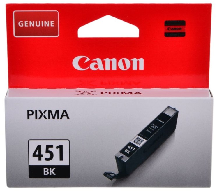 Картридж Canon CLI-451 BK (6523B001), черный