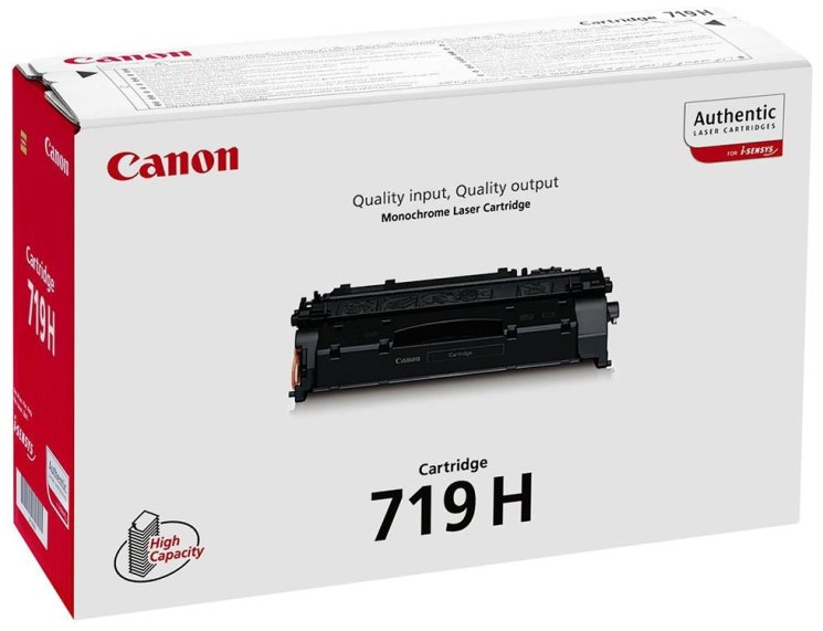 Картридж Canon 719H (3480B002), черный увеличенной емкости