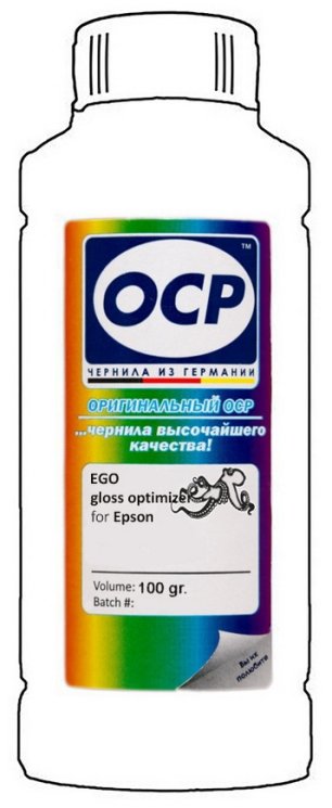 Чернила OCP EGO (Gloss Optimizer) 100 ml для Epson