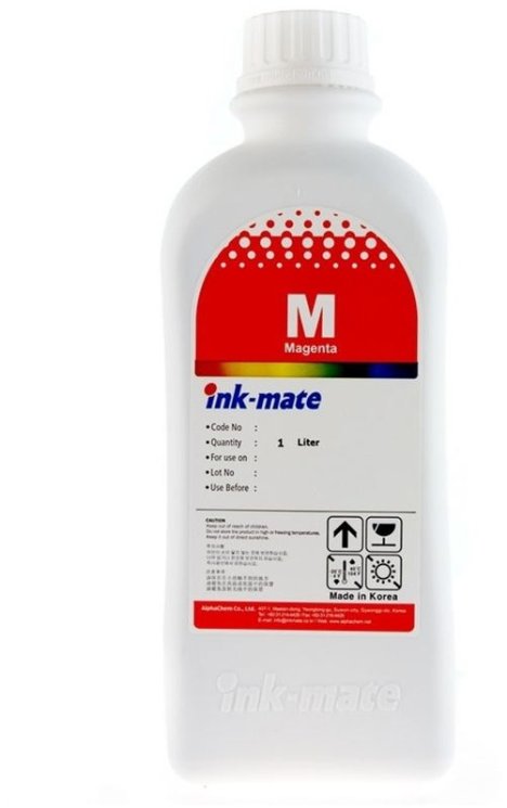Пурпурные чернила Ink-Mate HIM-610M (Dye Magenta) 1000ml для HP (HIM610MW1000)