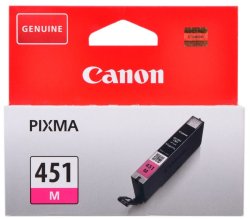 Картридж Canon CLI-451 M (6525B001), пурпурный
