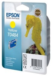 Картридж Epson T0484 (C13T04844010), желтый