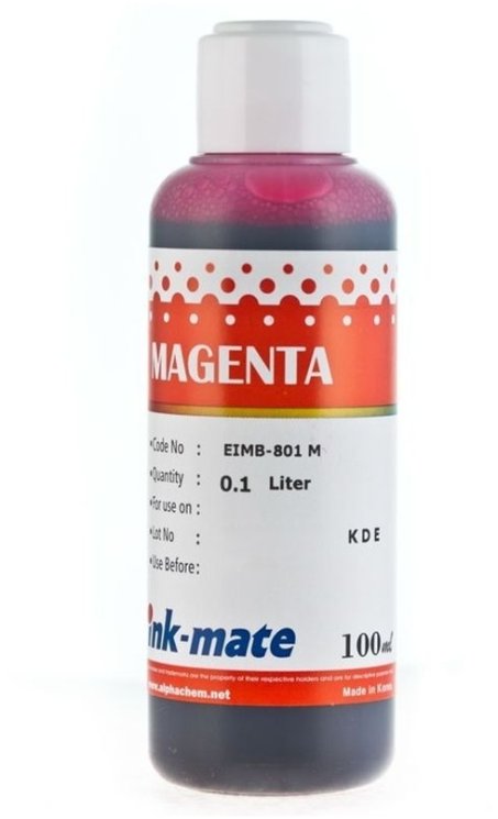 Пурпурные чернила Ink-Mate EIM-801M (Dye Magenta) 100 ml для Epson (EIM801MW100)